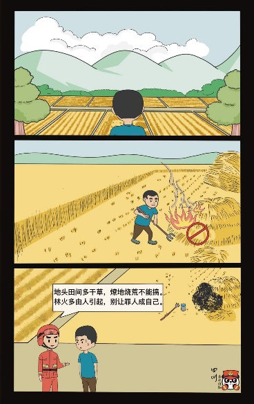 2022年四川森林防火漫画册
